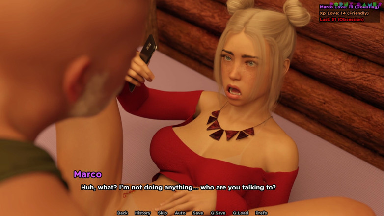 Porny Games: The Fiancée by Lounatick - Giving Into Temptation, Getting a Creampie...
