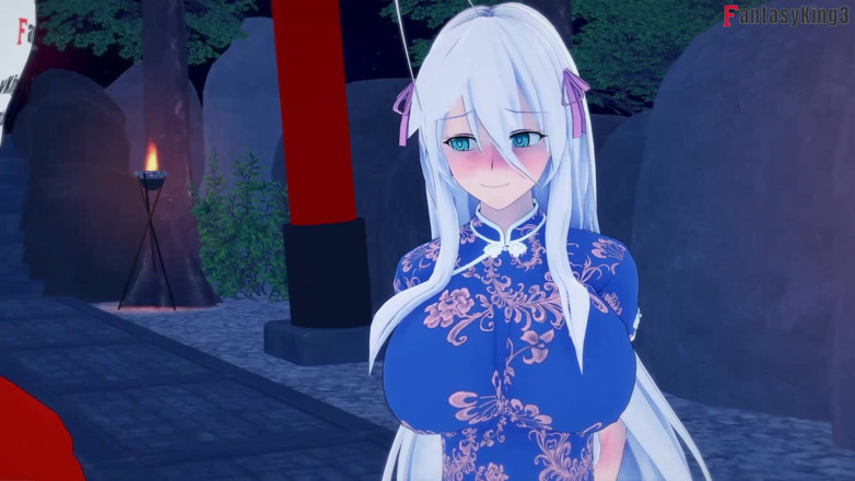 Fantasy king: Seks kimono Rias Gremory di festival - DXD NTR Madness Series