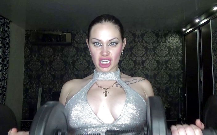 Goddess Misha Goldy: Ik ben sterker dan jij. Spieraanbidding &amp; spier overheersing! Mijn maximum...