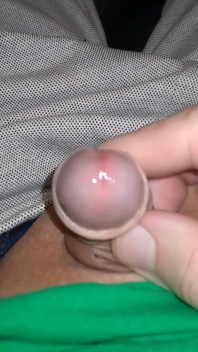 Take My Juicy Small Thin Foreskin Cock Out of the Pants