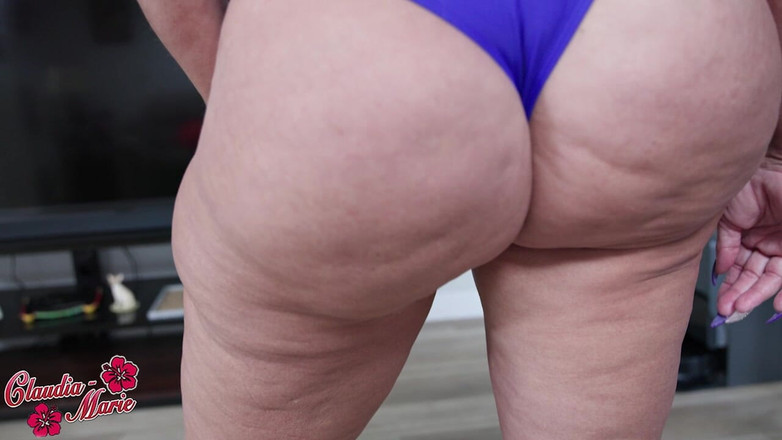 Claudia Marie: GILf zeigt dicke, dann anal