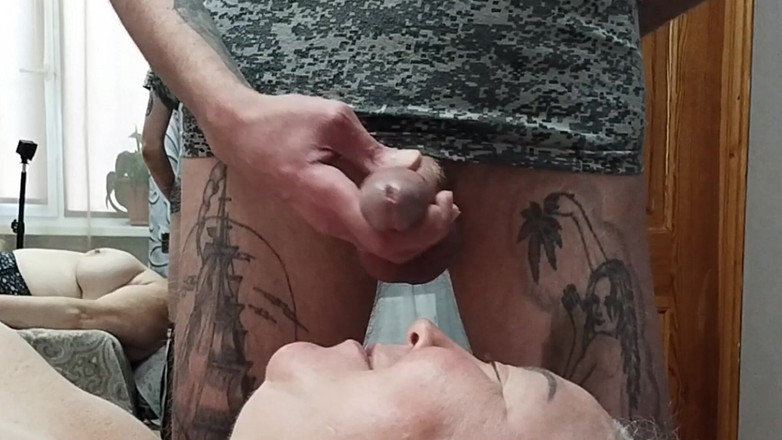 Zona901: Tchýně dostane plnou pusu spermatu po mém houkání ptáka