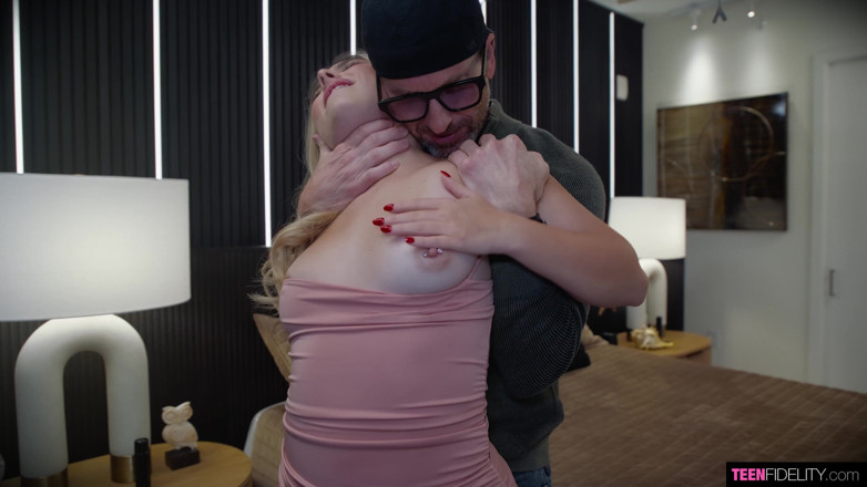 Teenfidelity: Aria Banks Gets Dolled up to Get Dicked Down