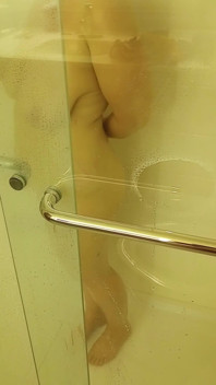Hotwife Taking Hotel Shower