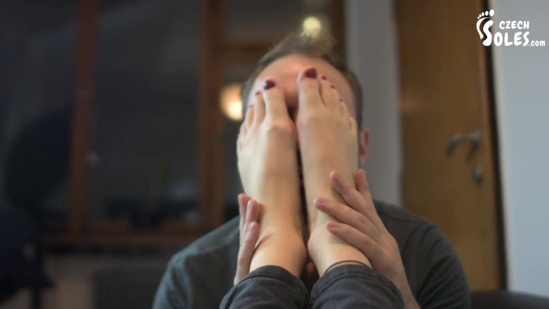 Czech Soles - foot fetish content: Big smelly feet worship