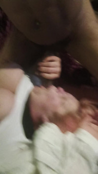 Watch Her Throat a Forearm