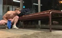 German Boy Guy Male Daring Outdoor