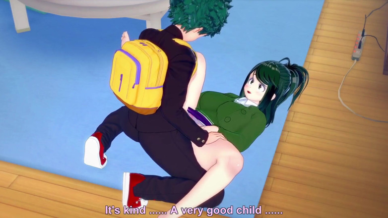 Wraith ward: Inko와 섹스하는 Deku Midoria : 나의 영웅 학계