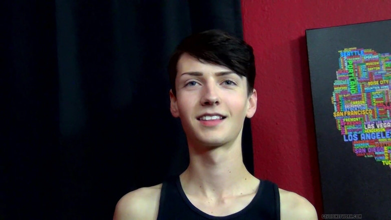 Lollipop Twinks: Slim Twink Benjamin on Set