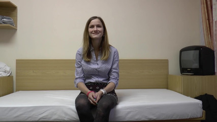 Casting GIRLS AND FIRST PORNO: Amateur Teen Fuck and Blowjob First Time