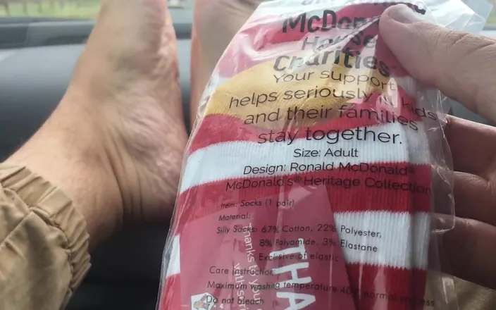 Manlyfoot: Mcdonalds Drive Thru Dash Feet - Golden Arches - Watch Me as...