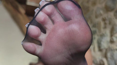 Goddess Lena: Çizmeler ve terli naylon ayaklar