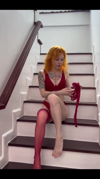 Small Tease for My Feet Lovers - Stockings on or off?