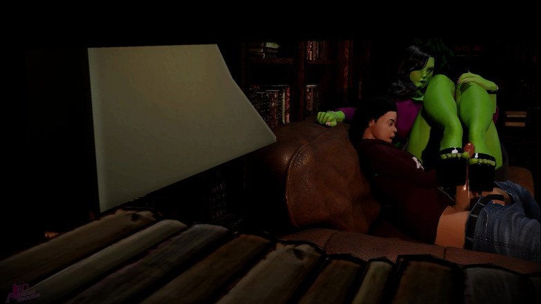 3DHentaiBeauties: She-hulk: Boyun eğme davası