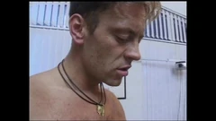 Vintage Bondage with Rocco Siffredi Ass Fucking and Cumming on Two Teens Asshole