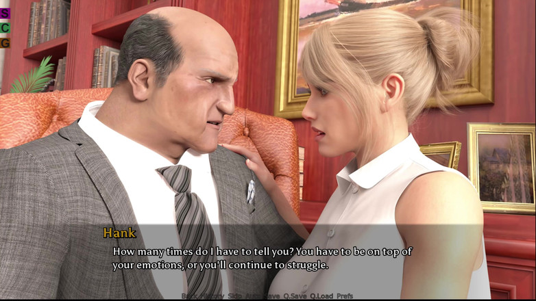 Johannes Gaming: Идеальный брак #45 Hank дал Анне шлепанье