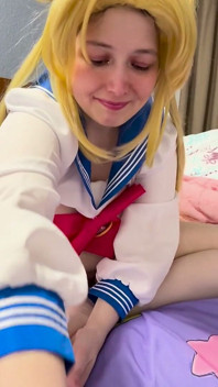 Sailor Moon Maturbacja przed Halloween