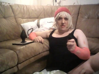 Push ego trip: Sissy slut fucks herself