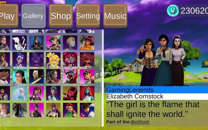 LewdArcade: Forthub Sex Scence Gallery Sammlung [teil 11.1] Fortnite Parodie Porno-Spielspiel [18+]