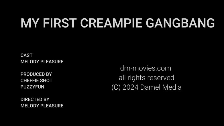 Melody Pleasure: Gangbang creampie pertama saya