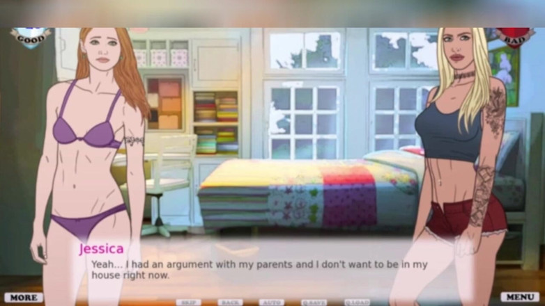3DXXXTEEN2 Cartoon: 我也会和其他女孩一起做。3D 色情卡通性爱