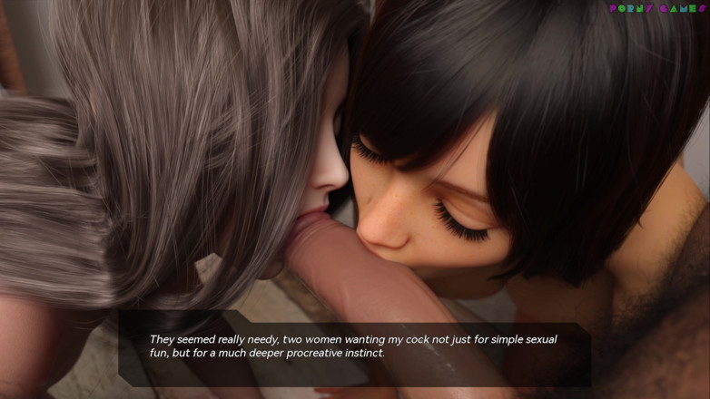 Porny Games: Tk8000による『ハネムーン・アイランド』 - 黙示録的なセックス、継子を育てる 10