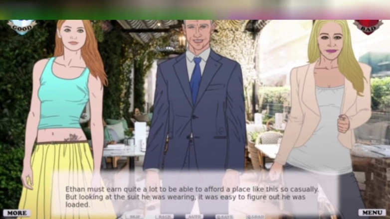 3DXXXTEEN2 Cartoon: Méně studia, více tetování. 3D porno kreslený sex