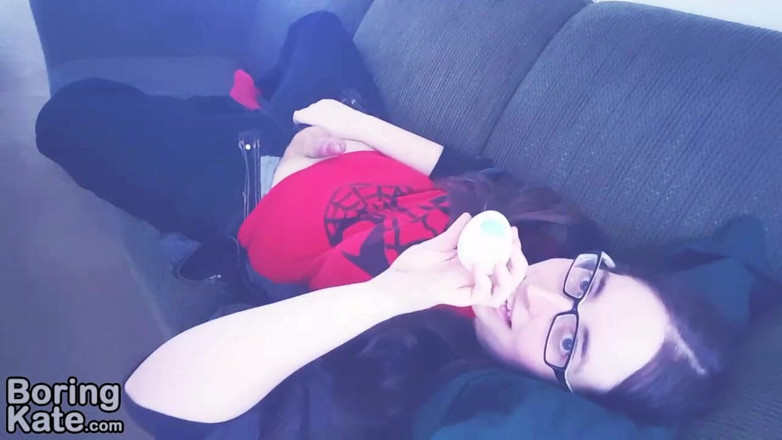 Boring Kate: A Tenga egg and a big comfy couch
