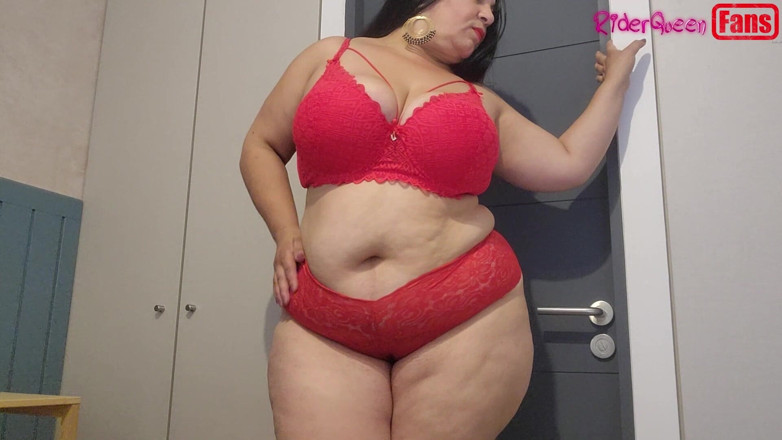 Only Riderqueen BBW Step Mom Latina Alone: Video pro fanoušky a sledující - Rq si užívám pouze se...