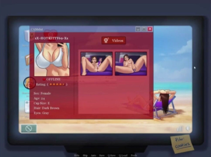 3DXXXTEEN2 Cartoon: Den här tjejen är så sexig att jag vill ha henne. 3D...
