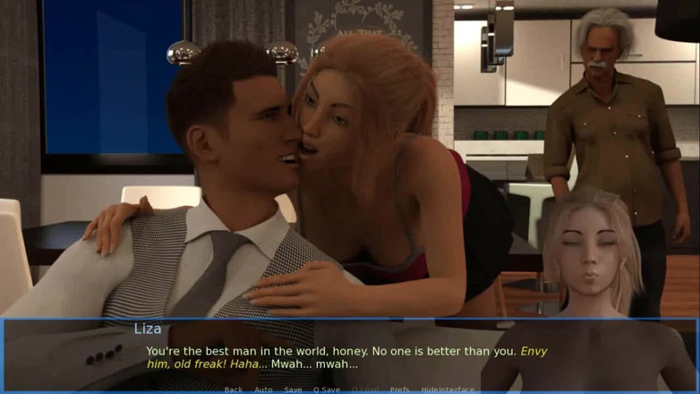 Dirty GamesXxX: Tipul din povestea lui Liza fute o fată murdară în fața...