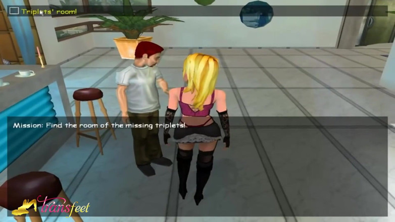 Trans and Cross-Dressers Feet: Sexy tranny feet play and playing a game with a...