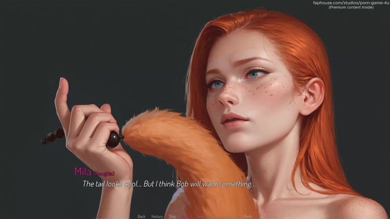 Porn game 4 u: Śpiący drobna ruda budzi się na szorstkie głębokie gardło i...