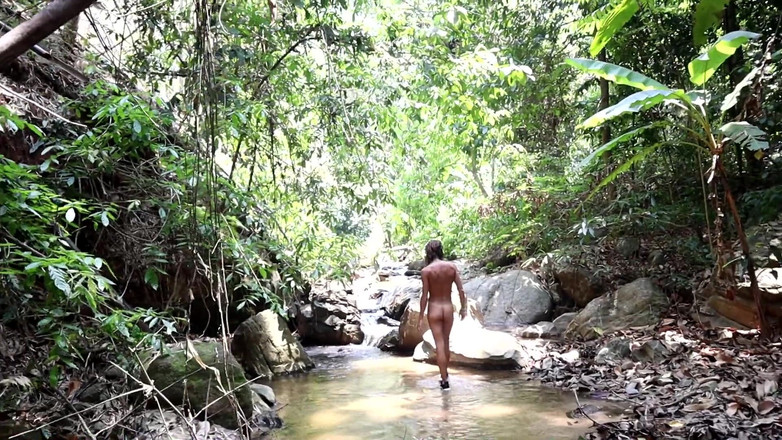 Magia Rosa: हॉट जोड़ा जंगल में चुदाई कर रहा है - आउटडोर सेक्स