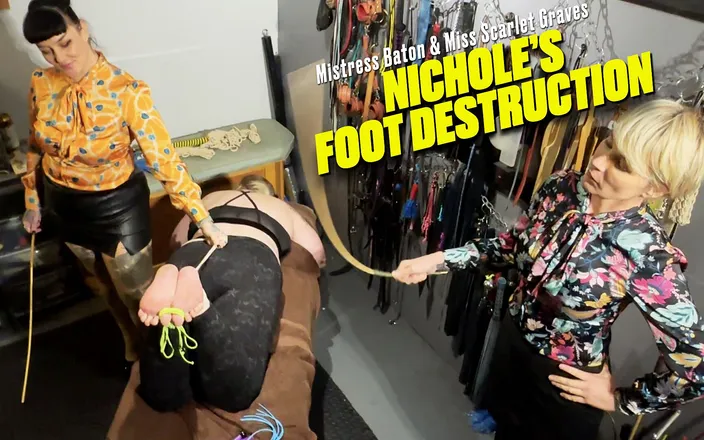 MistressBaton: Nichole's Foot Destruction