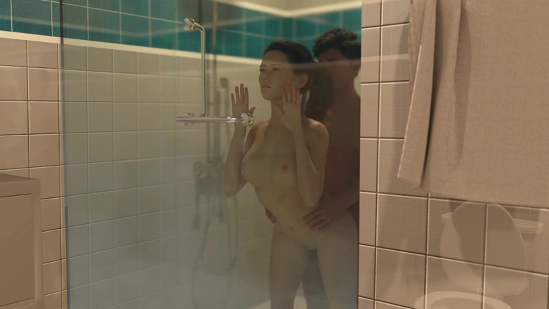 LustSaga: College Kings 133 - làm tình trong vòi hoa sen ướt gợi cảm:...