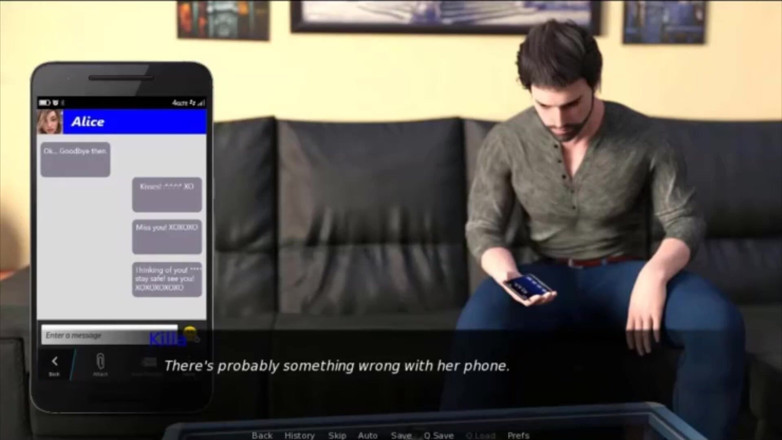 Visual Novels: Pine Falls del 6 - mogen i trädgården