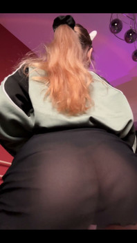 This Skirt Is Way Too Sheer… Front or Back?