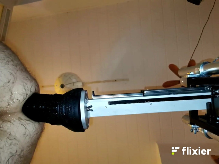 Fuck machine massaker: Il drago di mr. Hankey's xl inserimento completo a pecorina...