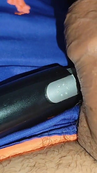 Hair Trimmer Drips Precum From Straight Boy.