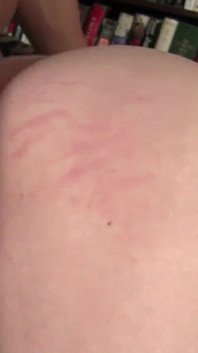 Hot BBW redhead with big tits gets facialized