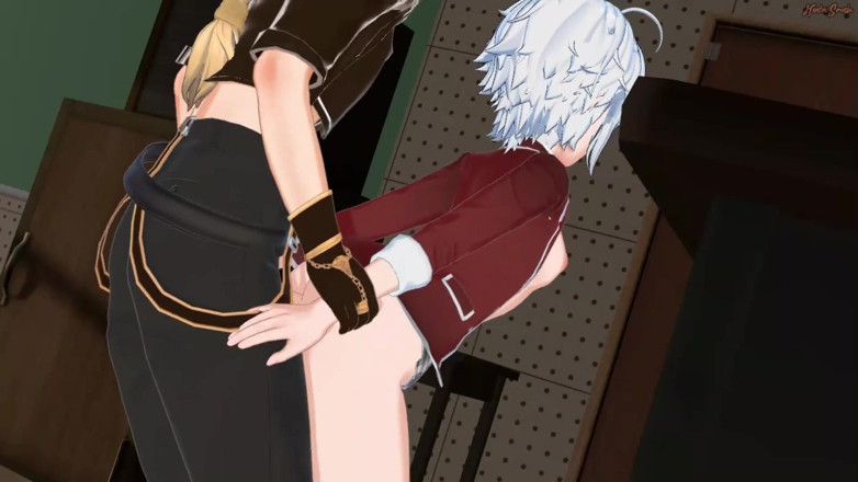 Hentai Smash: ฟี คลอสเซลล์ โดนเย็ดจนแตกคาหี แล้วโดนแตกหน้า - เส้นทางเหล็กเย็น เฮ็นไต