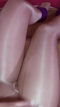 Nora Luxia in cheerleader fuck nylon pantyhose