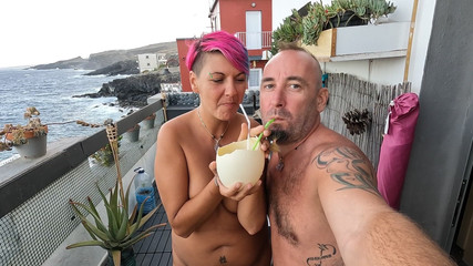 bekycarril: We Trying Our Piss with Straw From an Ostrich Egg...