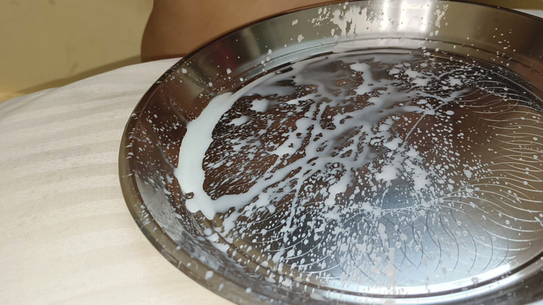 CloudyPush59: First Milking Video One Glass of Milk From Breast