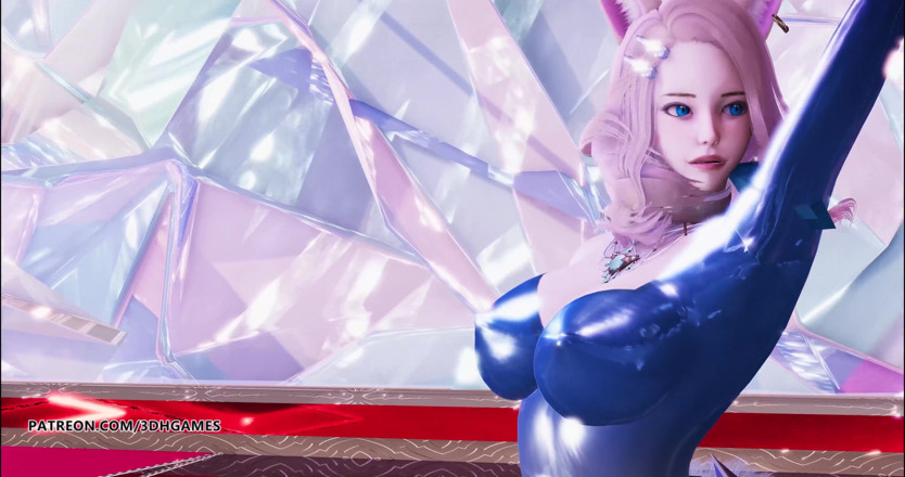 3D-Hentai Games: GFRIEND - Mago Ahri Kda hot striptease 4K 60FPS