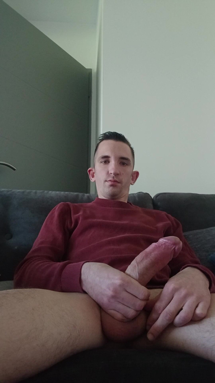 Alexis bondoux: Handjob with My Big Cock