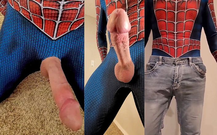 Sixxstar69 creations: Spidermans Cock a Spidermans Cumshot Cosplay Náhled na Spideyho web&amp;#039;s