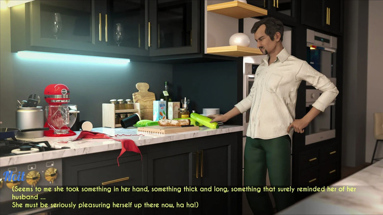 Porngame201: 침실에서 황색을 질싸하는 마누라와 계모