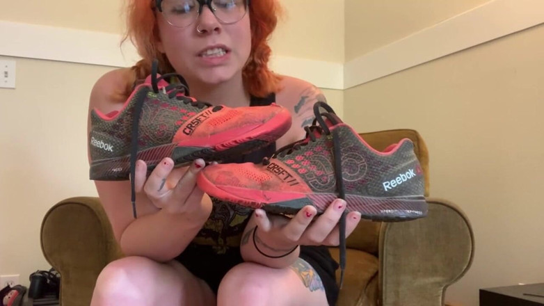 Deanna deadly: My dirty worn gym shoes